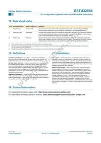 SSTU32864EC Datasheet Page 20