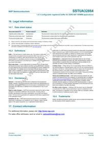 SSTUA32864EC Datasheet Page 19