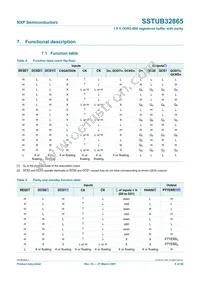 SSTUB32865ET/G Datasheet Page 8