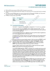 SSTUB32865ET/G Datasheet Page 9