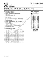 SSTUF32866EHLFT Datasheet Cover