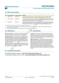 SSTUH32864EC Datasheet Page 19