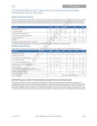 SSTW005A0F41 Datasheet Page 2