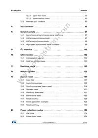 ST10F276Z5Q3TR Datasheet Page 5