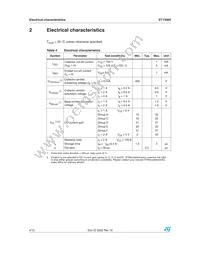 ST13005 Datasheet Page 4