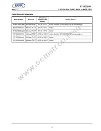ST16C2550IJ44TR-F Datasheet Page 3