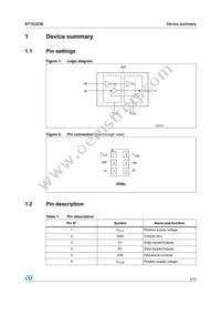 ST1G3236DTR Datasheet Page 3