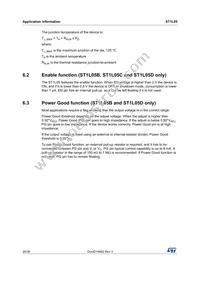 ST1L05PU25R Datasheet Page 20