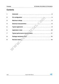 ST1S12G12R Datasheet Page 2