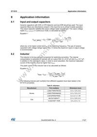 ST1S15TPUR Datasheet Page 17