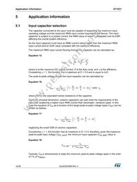 ST1S31PUR Datasheet Page 16