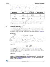 ST1S31PUR Datasheet Page 17