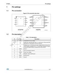 ST1S41PUR Datasheet Page 3