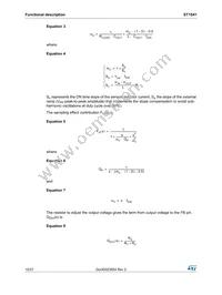 ST1S41PUR Datasheet Page 10