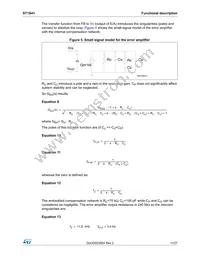 ST1S41PUR Datasheet Page 11