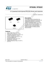 ST202CTR Datasheet Cover