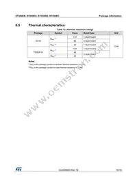 ST202EBW Datasheet Page 15