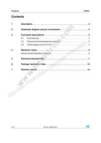 ST2041BDR Datasheet Page 2