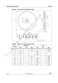 ST2052BDR Datasheet Page 12