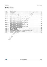 ST2329BQTR Datasheet Page 3