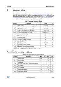 ST2329BQTR Datasheet Page 9