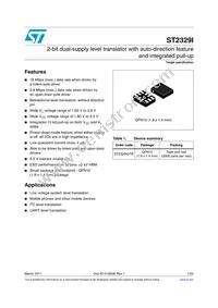 ST2329IQTR Datasheet Cover