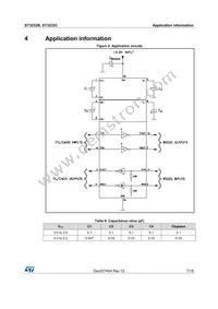 ST3232CWR Datasheet Page 7