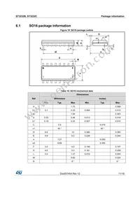 ST3232CWR Datasheet Page 11
