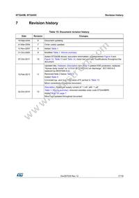 ST3243BTR Datasheet Page 17