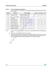 ST3485ECN Datasheet Page 8