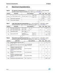 ST485ABN Datasheet Page 6