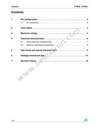 ST485BD Datasheet Page 2