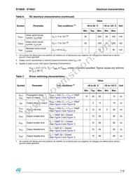 ST485BD Datasheet Page 7