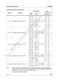 ST4G3235BJR Datasheet Page 12