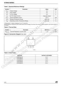 ST5R50MTR Datasheet Page 2