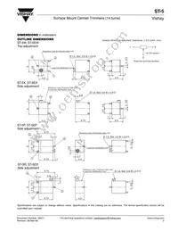 ST5TW104 Datasheet Page 2