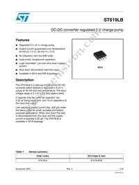 ST619LBDR Datasheet Cover