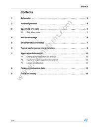 ST619LBDR Datasheet Page 2