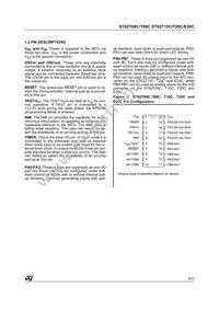 ST62E20CF1 Datasheet Page 5