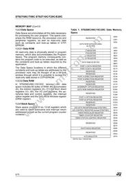 ST62E20CF1 Datasheet Page 8