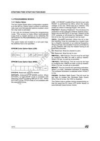ST62E20CF1 Datasheet Page 10