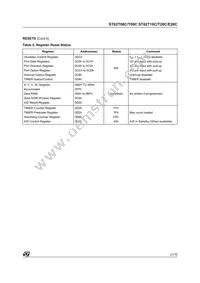 ST62E20CF1 Datasheet Page 21