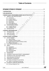 ST62T03CM6/TR Datasheet Page 2