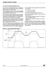 ST62T03CM6/TR Datasheet Page 22