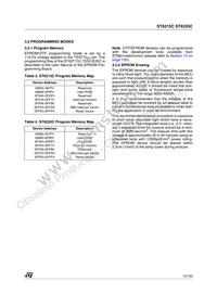 ST62T25CM6/TR Datasheet Page 15