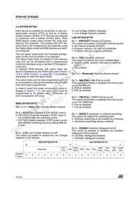 ST62T25CM6/TR Datasheet Page 16