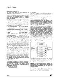 ST62T25CM6/TR Datasheet Page 18