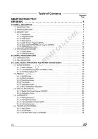 ST62T60CM3 Datasheet Page 2