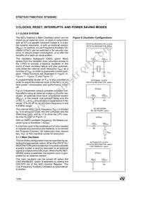 ST62T60CM3 Datasheet Page 18