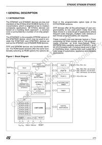 ST62T62CM6 Datasheet Page 3